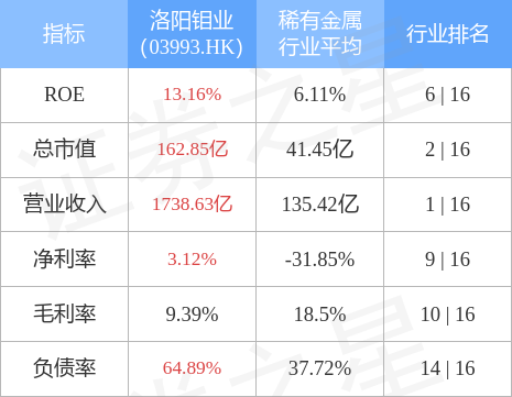 洛阳钼业股票，市场趋势与前景展望分析