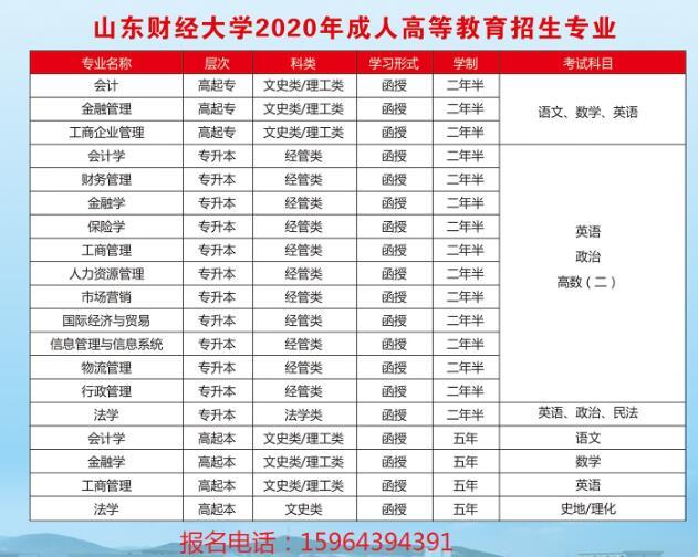 山东省XXXX年成人高等教育招生简章——开启成功之门