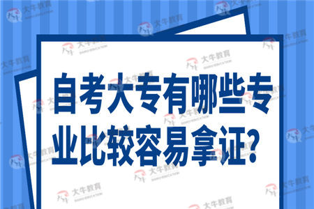 自考最容易过的专业，探寻最佳学习路径攻略