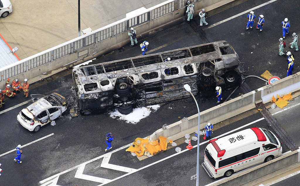 日本发生重大车祸事件，致1人死亡，11人受伤